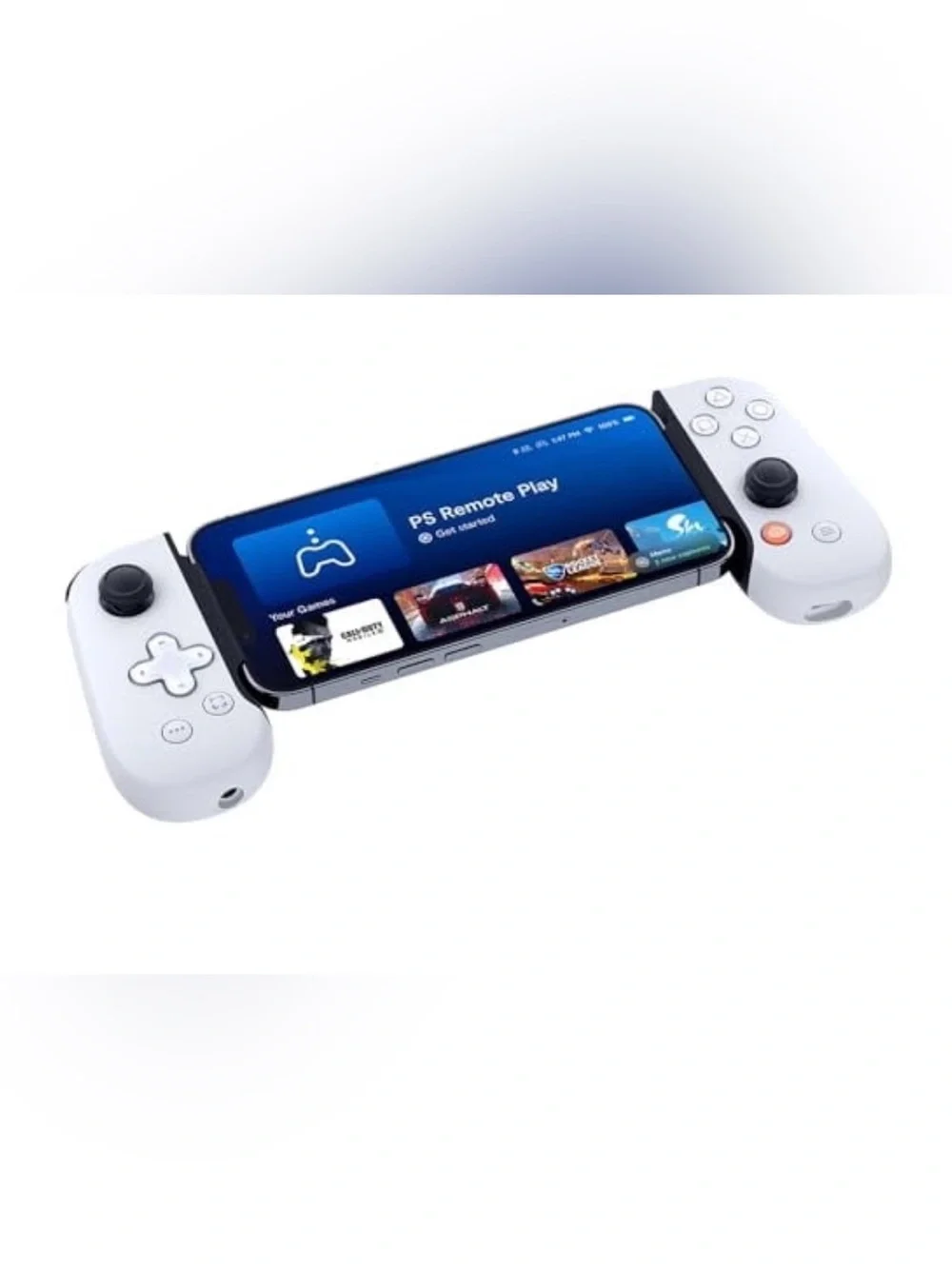Gaming Controller - White Mobile Backbone for iPhone